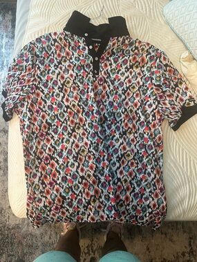 BYRDGANG Wild Spots men’s golf polo sz XL